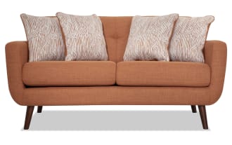 Bettie Russet 65'' Loveseat