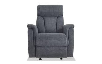 Brady Gray Manual Gliding Recliner