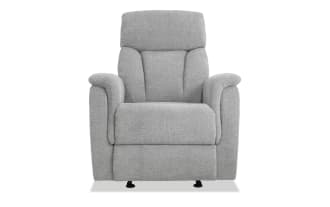 Brady Silver Manual Gliding Recliner