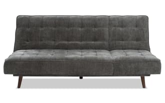 Ramsey Charcoal Futon