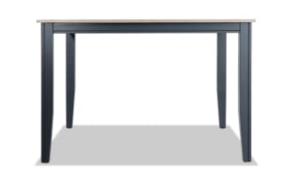 Blake Graphite & Gray Extendable Counter Height Square Dining Table