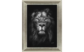 Majestic Lion Framed Wall Art