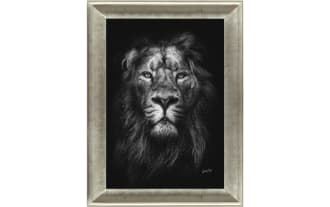 Majestic Lion Framed Wall Art