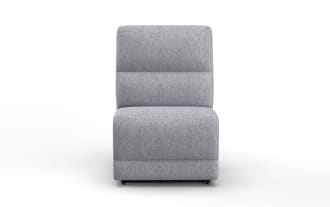 Renegade Gray Armless Chair