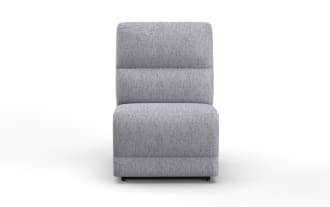 Renegade Gray Armless Power Recliner