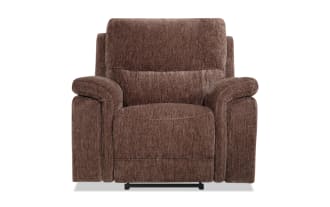 Renegade Brown Power Recliner with USB Port