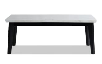 Elm Espresso & Marble Coffee Table