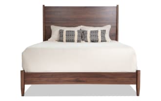 Cooper Queen Brown Platform Bed