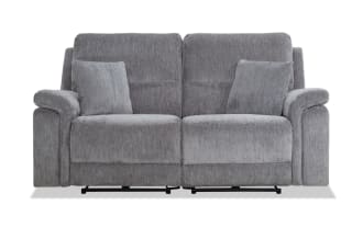 Renegade Gray 75'' Power Reclining Loveseat with USB Port