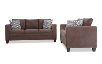 Stevie Brown 78'' Sofa & 65'' Loveseat
