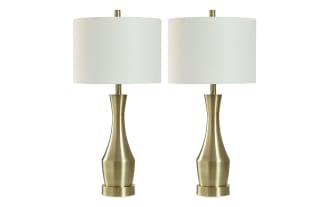 Rayna Brass Table Lamp (Set of 2)