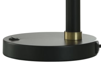 Hunter Blackened Bronze & Gold Table Lamp (Set of 2)