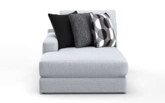 Mason White Left Arm Facing Chaise