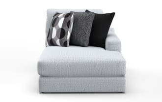Mason White Right Arm Facing Chaise