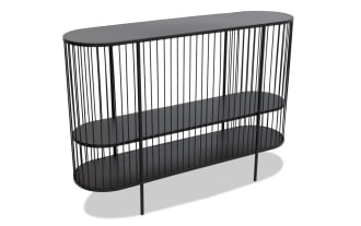 Lana 48'' Black Console Table