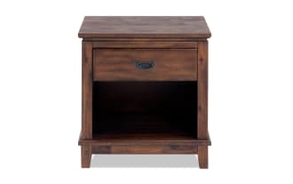 Chadwick Brown Nightstand with Drawer