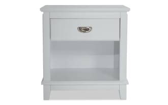 Chadwick White Nightstand with Drawer