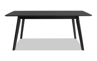 Bettie Black Extendable Dining Table
