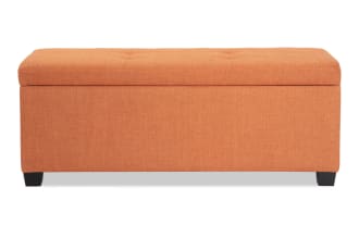 Bettie Russet Storage Bench & Ottoman Set