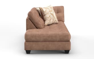Sierra Cognac Left Arm Facing Chaise