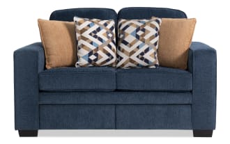 Homeworks Navy 60'' Loveseat