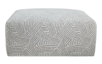 Sofia Gray Cocktail Ottoman