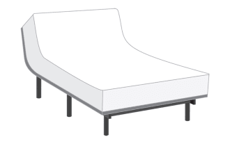 Power Bob Essential Base with Charm 8.5'' Queen Plush Mattress