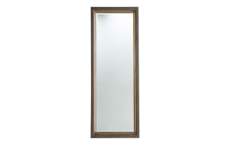 Contempo Espresso LED Floor Mirror
