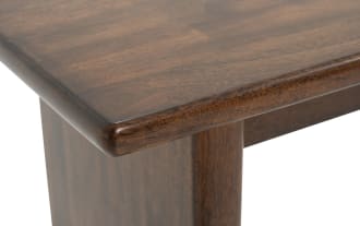 Mango Brown Solid Wood Dining Bench
