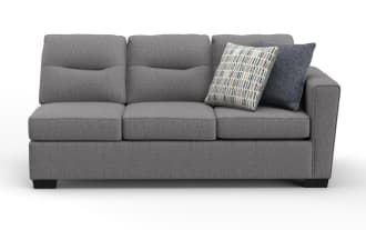 Dylan Slate Right Arm Facing Sleeper Sofa Frame