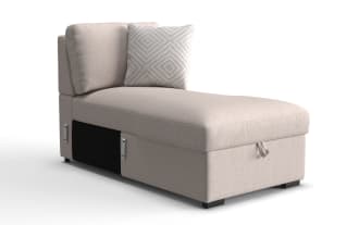 Playday Beige Right Arm Facing Chaise
