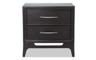 Soho Espresso 2 Drawer Nightstand