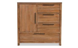 Canyon Light Oak 4 Drawer Wardrobe