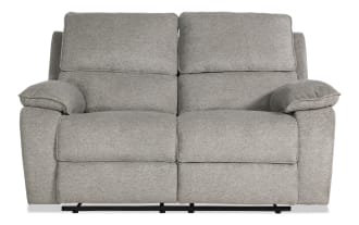 Hunter Gray 62" Manual Loveseat