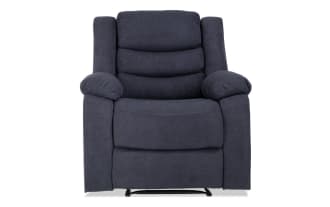 Logan Blue Power Recliner