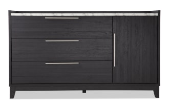 Solitude Espresso 3 Drawer Dresser