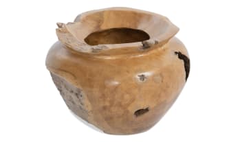 13'' Natural Teak Bowl