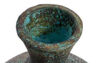 39'' Green Rustic Floor Vase