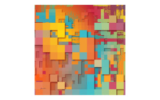 Pixel Canvas Wall Art