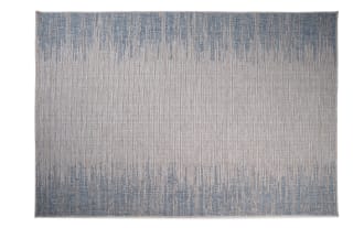 Harbor 5' x 7' Blue Abstract Indoor/Outdoor Rug