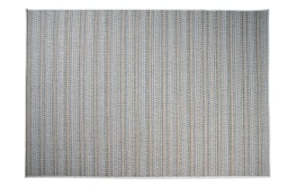 Laguna 5' x 7' Green Striped Indoor/Outdoor Rug