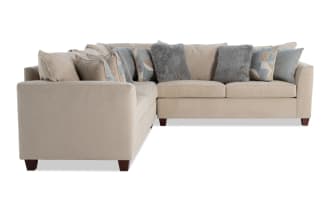 Brynn Beige 114'' 3 Piece Sectional
