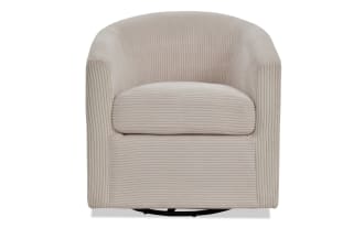 Aspen Beige Swivel Chair
