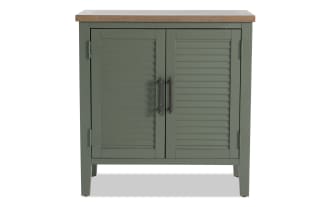 Sawyer Green 2 Door Cabinet