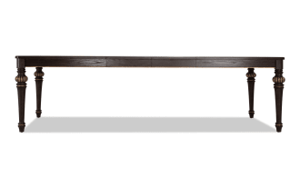 Regency Brown Extendable Dining Table