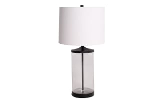 Willow Clear Glass Table Lamp