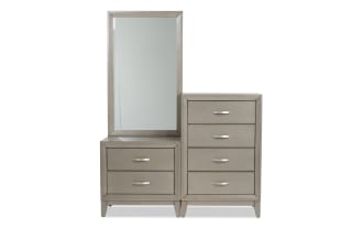 Tremont Gray 6 Drawer Chesser