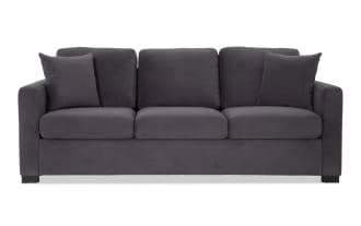 Kaycee Gunmetal 83'' Sofa