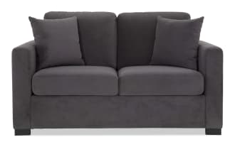 Kaycee Gunmetal 60'' Loveseat