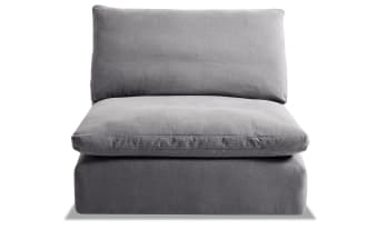 Dream Gray Armless Chair